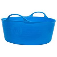 Gorilla Shallow Flexi Tub, 15 Litre, Blue