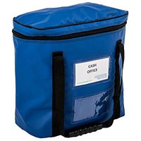 Versapak Cash in Transit Bag, 300x300x150mm, Blue