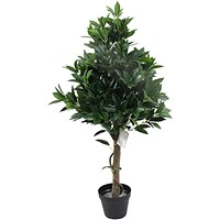 Fixtures Artificial Green Sweet Bay Tree, 110cm