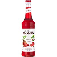 Monin Raspberry Syrup, 700ml, Glass Bottle