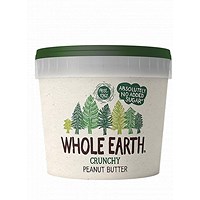 Whole Earth Crunchy Peanut Butter, 1kg