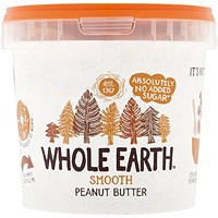 Whole Earth Smooth Peanut Butter, 1kg