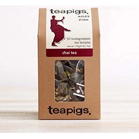 Teapigs Chai Whole Leaf Tea Bags, Pack of 50