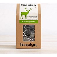 Teapigs Mao Feng Green Whole Leaf Tea Bags, Pack of 50