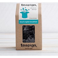 Teapigs Decaf English Breakfast Tea Bags, Pack of 50