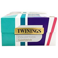 Twinings Superblends Herbal Tea Bags Collection Gift Box, Pack of 40