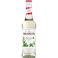 Monin Mojito Mint Syrup, 700ml, Glass Bottle