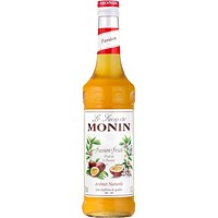 Monin Passion Fruit Syrup, 700ml, Glass Bottle