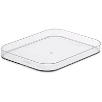 SmartStore Compact Small Container Lid, Clear, Pack of 8