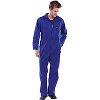 Beeswift Heavy Weight Boilersuit, Royal Blue, 38