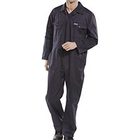 Beeswift Boilersuit, Navy Blue, 50