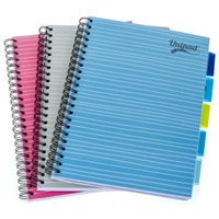 A4 Strong Notepad 10pack Feint Ruled 80 Page Lined Paper Exercise Notebook