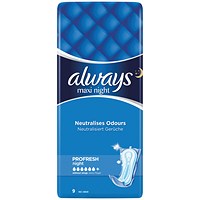 Always Maxi Night Sanitary Towels, Size 3, Pack of 90