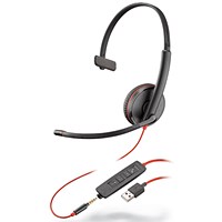 Poly Blackwire 3215 Monaural USB-A Headset