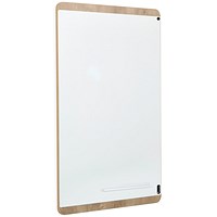 Rocada Natural Design Magnetic Lacquered Whiteboard, 1150x750mm