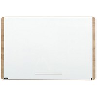 Rocada Natural Design Magnetic Lacquered Whiteboard, 1500x1000mm