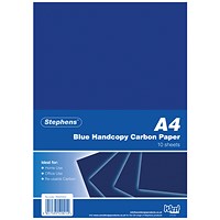 Stephens Blue A4 Hand Carbon Paper (100 Pack)