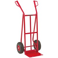 Red General Purpose Hand Truck Pneumatic Tyres 308074