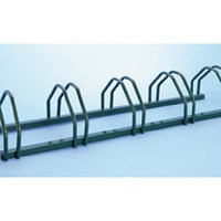 Cycle Rack 5-Bike Capacity Aluminium 309713