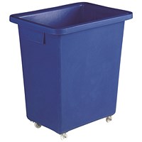 Bottle Skip, 580x410x700mm, 166 Litre, Blue