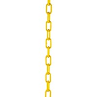 Plastic Chain 10mm Short Link 25 Metre Yellow