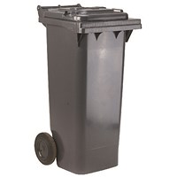 Wheelie Bin 120 Litre Grey (W480xD555xH930mm)