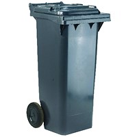 Wheelie Bin 140 Litre Grey (W480xD555xH1070mm)