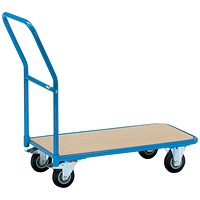 VFM Economy Store Room Trolley 200kg Blue /Brown 357363