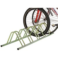 Cycle Rack For 5 Cycles Zinc 360011