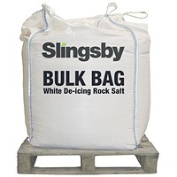 De-Icing Salt Bulk Bag, 900kg, White