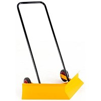 V-Blade Snow Pusher Plough, Yellow/Black