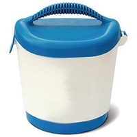 Hand Held Salt Spreader, 4kg Capacity, Blue