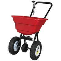 Contract Salt Spreader, 29 Litre, Black/Red