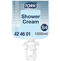 Tork S4 Shower Cream, 1 Litre, Pack of 6