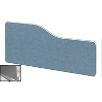 Impulse Plus Wave Backdrop Screen, 600x300mm, Sky Blue