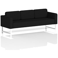 Brixworth 3 Seater Sofa, With White Legs, In X2 Fabric, Diameter