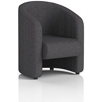 Lamport Armchair, With Black Feet, In X2 Fabric, Arithmetic