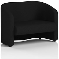 Lamport 2 Seater Sofa, With Black Feet, In X2 Fabric, Diameter