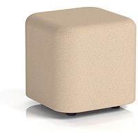 Harlestone Small Square Stool, In Synergy Fabric, Affix Body And Top