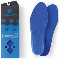 Shoes For Crews Comfort Insoles, Blue, Size 4