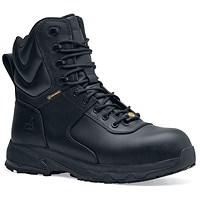 Shoes For Crews Unisex Guard High S3 Leather Waterproof Boots, Black, 6.5