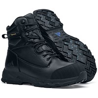 Shoes For Crews Delvin CI SR Safety Boots, Black, 3