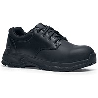 Shoes For Crews Barra Water Resistant Safety Shoes, Black, 5