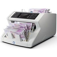 Safescan 2210 UK IE G2 Banknote Counter, Grey