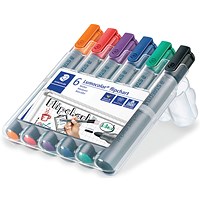 Staedtler Flipchart Marker Assorted (6 Pack) 356Wp6 Staedtler Flipchart Marker Assorted (6 Pack) 356Wp6