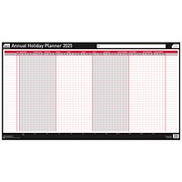 Sasco Annual Holiday Planner, Unmounted, 750x410mm, 2025