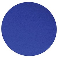 SYR Floor Maintenance Pads, 432mm, Blue, Pack of 5