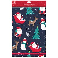 Christmas Tablecloth Paper, 180x120cm, Pack of 12