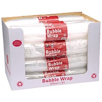 Post Office Postpak Clear Bubble Wrap 500mmx3m (12 Pack) 37749