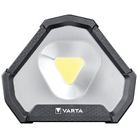 Varta Work Flex Stadium Rechargeable Light, 1450 Lumens, Black